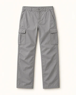 독립 생성한 카고 팬츠 AI 예시 — AI 상품 예시